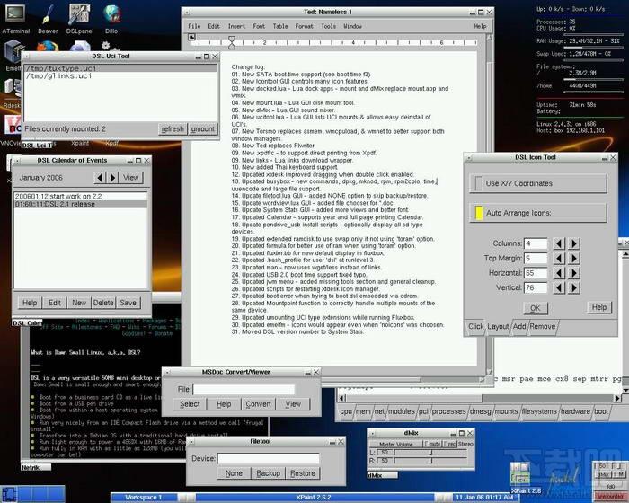 Damn Small Linux,Damn Small Linux下载,Damn Small Linux官方下载