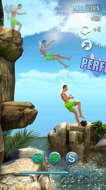 3d跳水完整解锁版游戏下载,3d跳水,跳水游戏,体育游戏